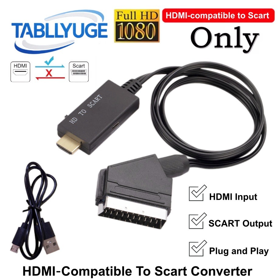 HDMI-compatible to SCART Conve - огляд і ціна Scart To Hdmi