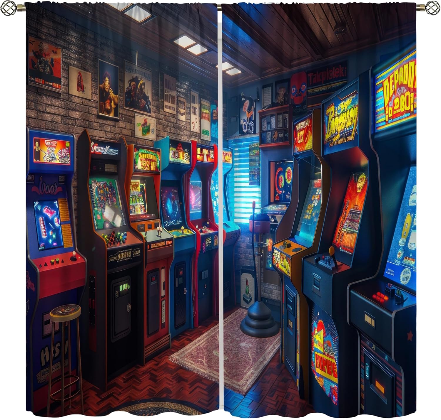 90s Arcade Blackout Curtains G - огляд і ціна Retro Gaming Youtube