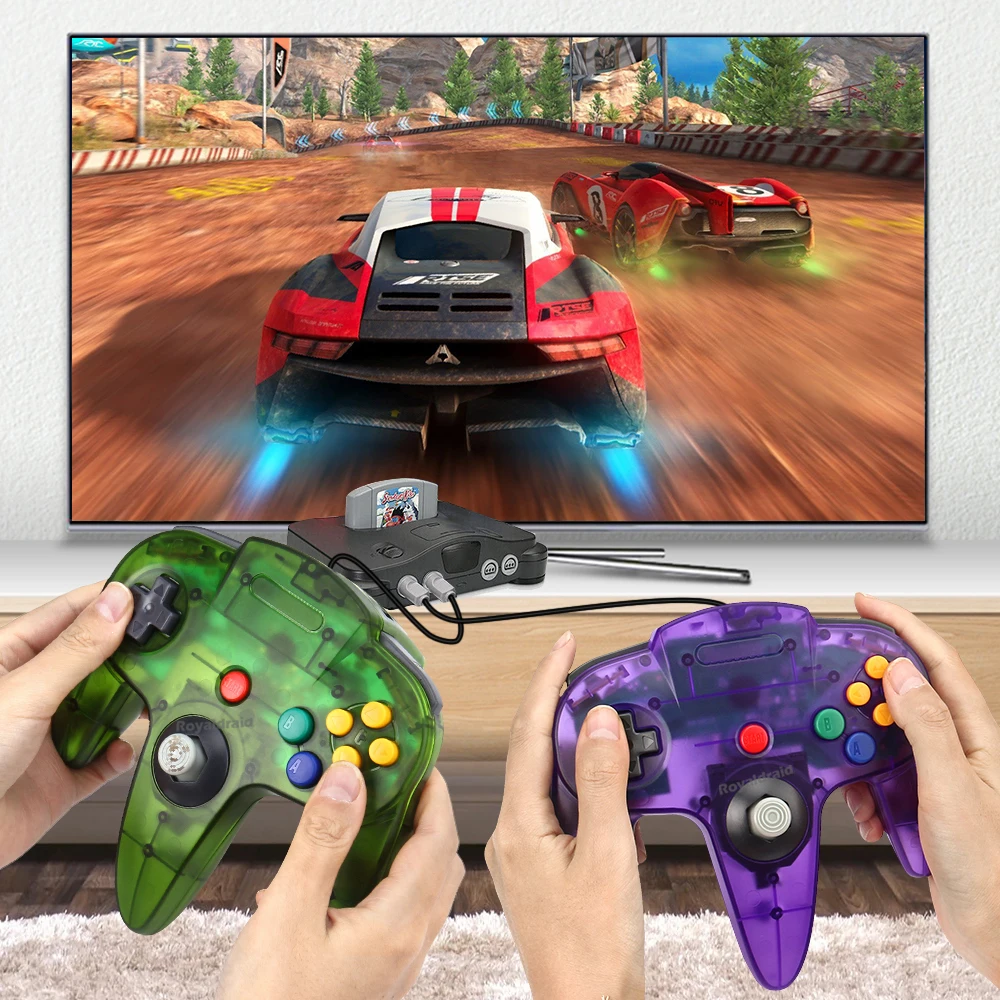 8 Colors Wired Gamepad For N64 - огляд і ціна Retro Gaming N64