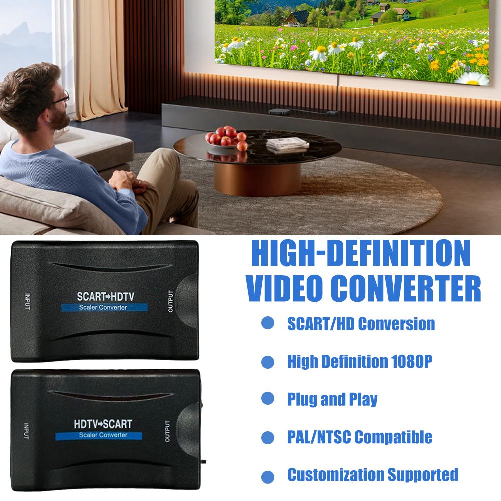 1080P HDMI to SCART Video Audi - огляд і ціна Scart To Hdmi