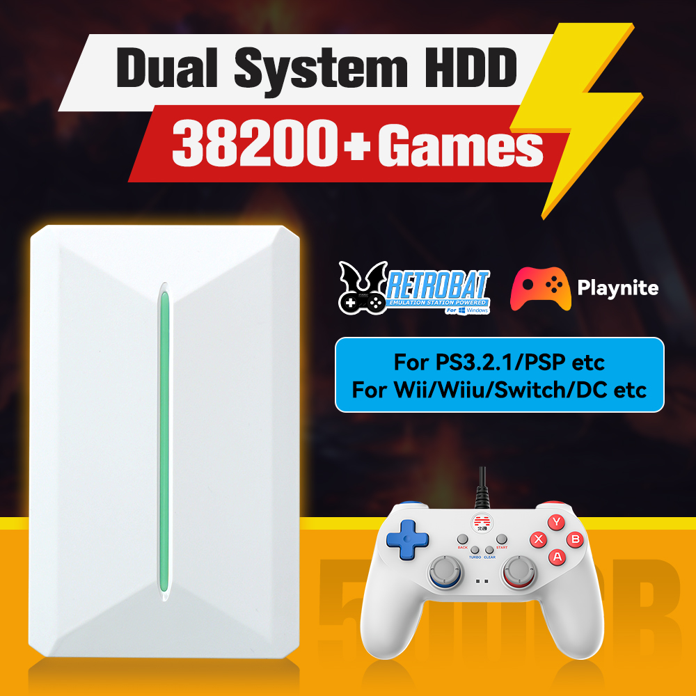 Retrobat＆Playnite System HDD R - огляд і ціна Retro Gaming N64