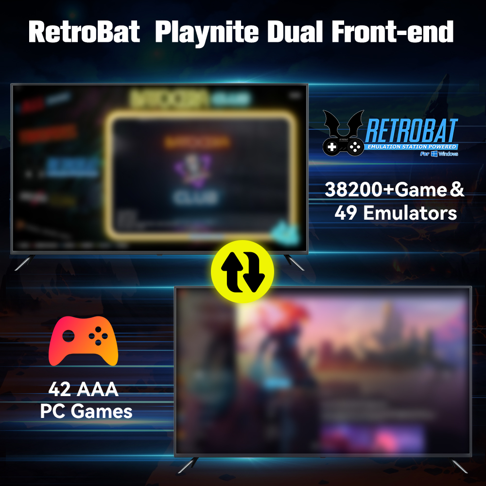 Retrobat＆Playnite System HDD R - огляд і ціна Retro Gaming N64