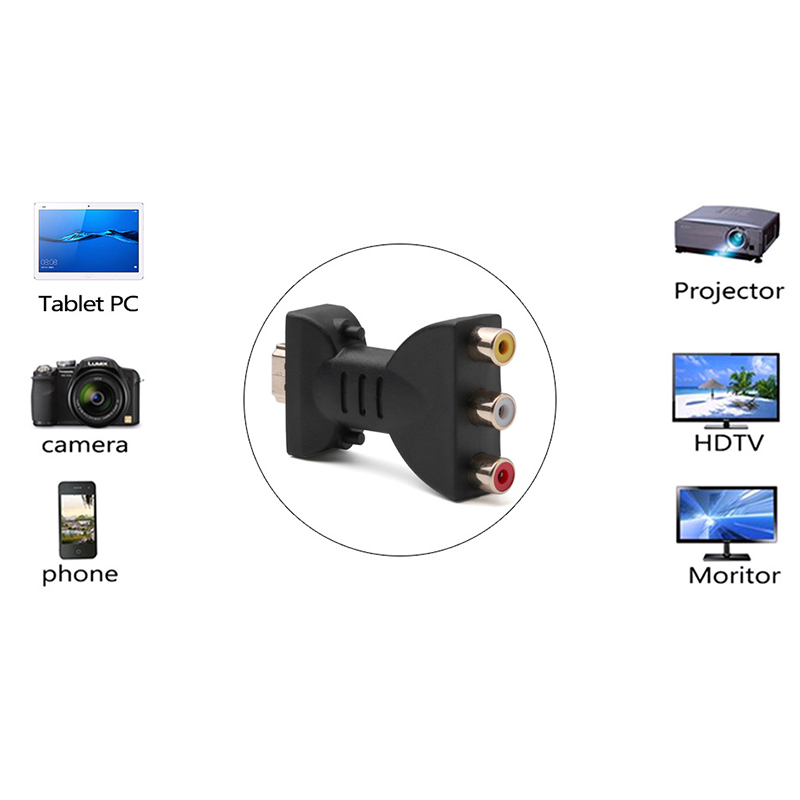HDMI to AV Converter 3 RCA Ful - огляд і ціна Scart To Hdmi