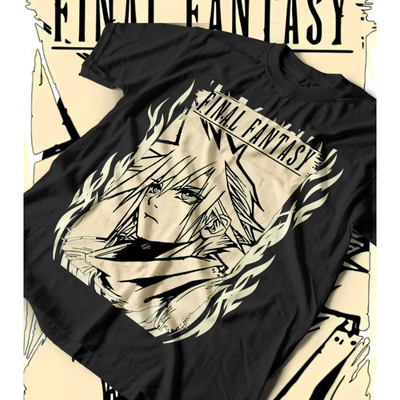 Final Fantasy VII Rebirth FF7  - огляд і ціна Retro Gaming T Shirt