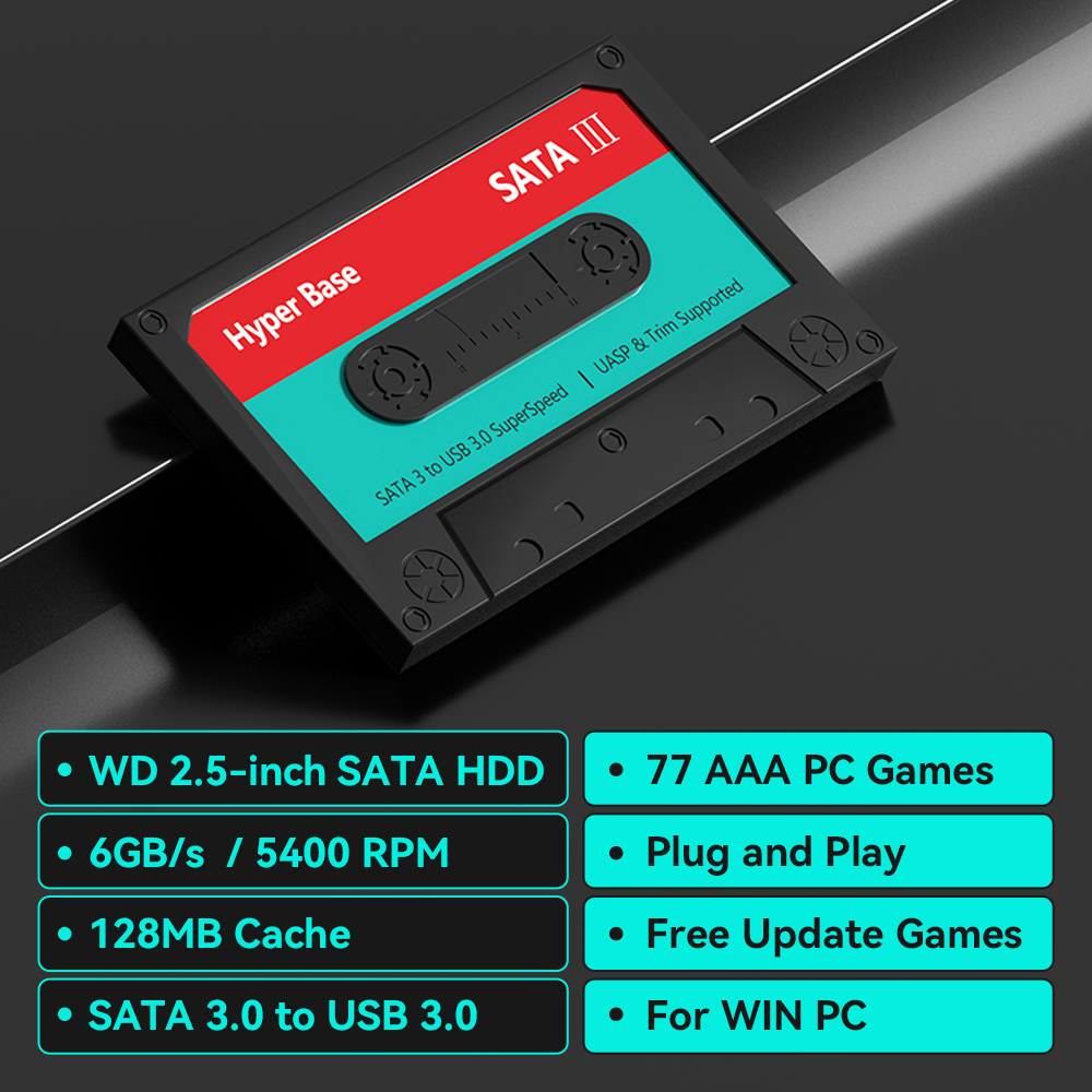2TB Game Hard Drive With 77 PC - огляд і ціна Retro Gaming N64