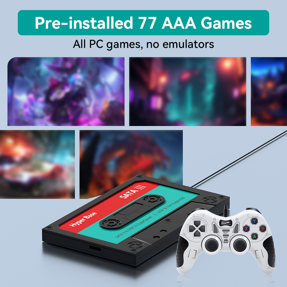 2TB Game Hard Drive With 77 PC - огляд і ціна Retro Gaming N64