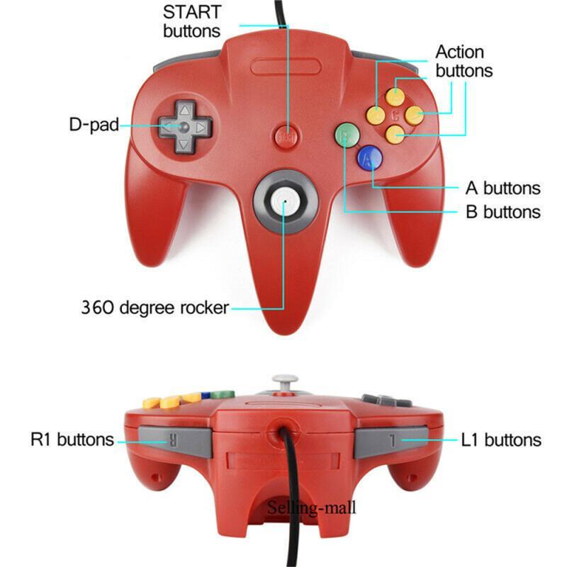 N64 Controller Classic USB Wir - огляд і ціна Retro Gaming N64