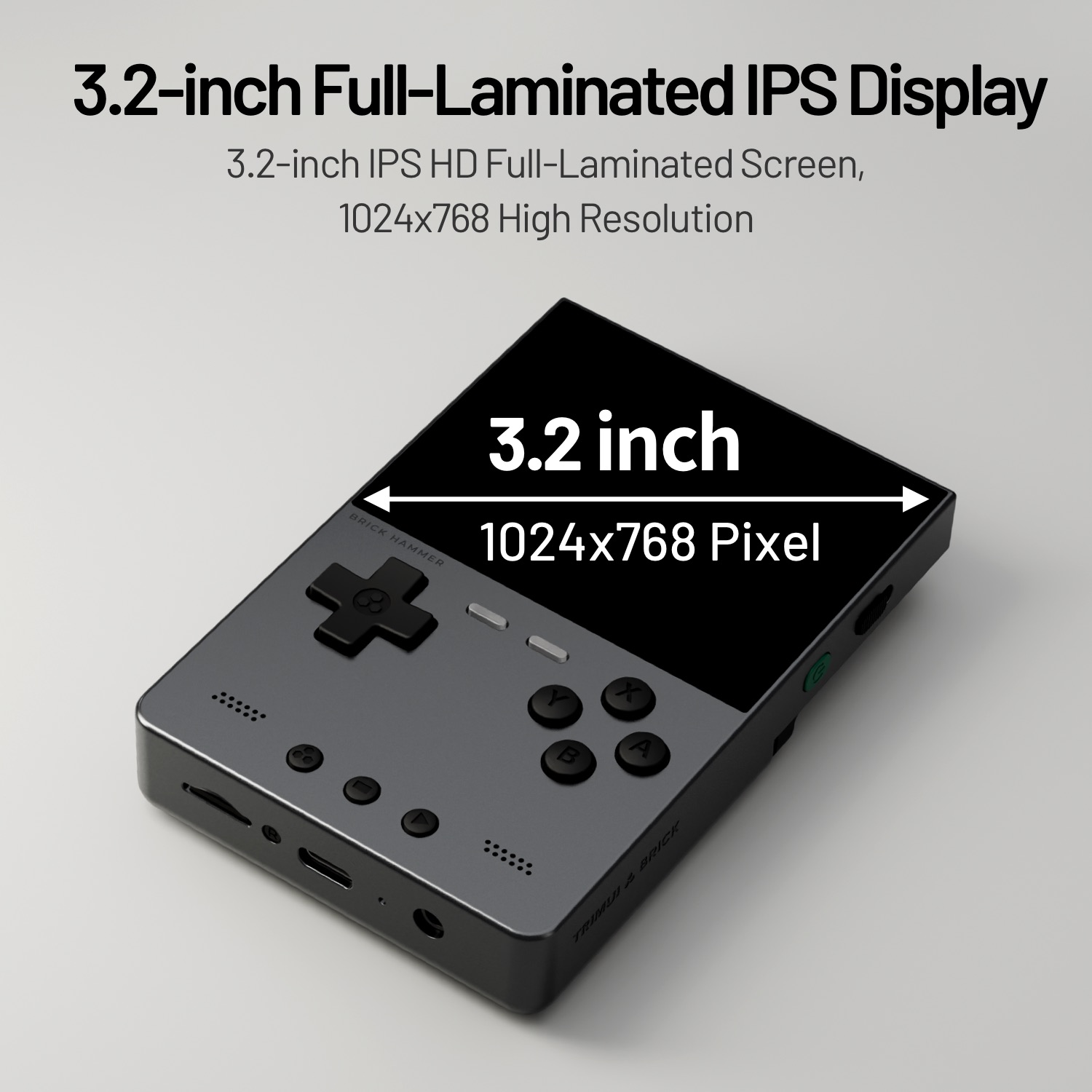 Metal Body Trimui Brick Hammer - огляд і ціна Retro Gaming Kiosk